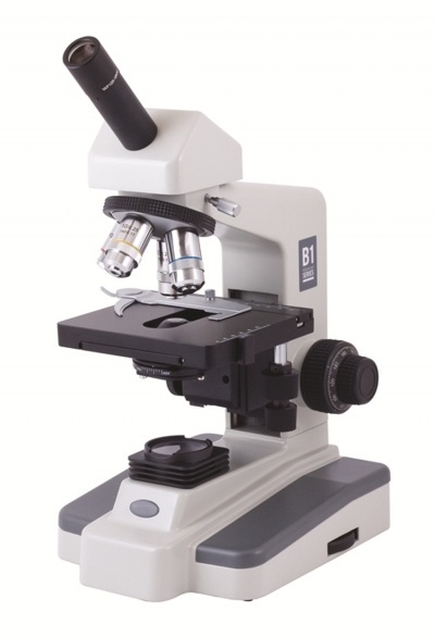 精密单目显微镜的图片
