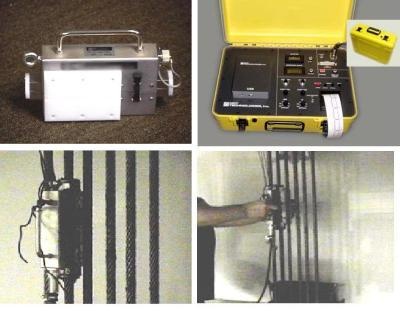 钢缆探伤检测仪/便携式电脑型电梯钢丝绳探伤仪及安全评估系统的图片