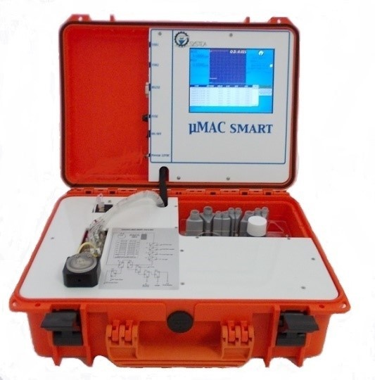μMac-SMART便携式水质分析仪的图片