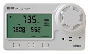 MX1102A无线温湿度二氧化碳记录仪的图片
