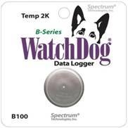 WatchDog B100钮扣式温度记录仪的图片
