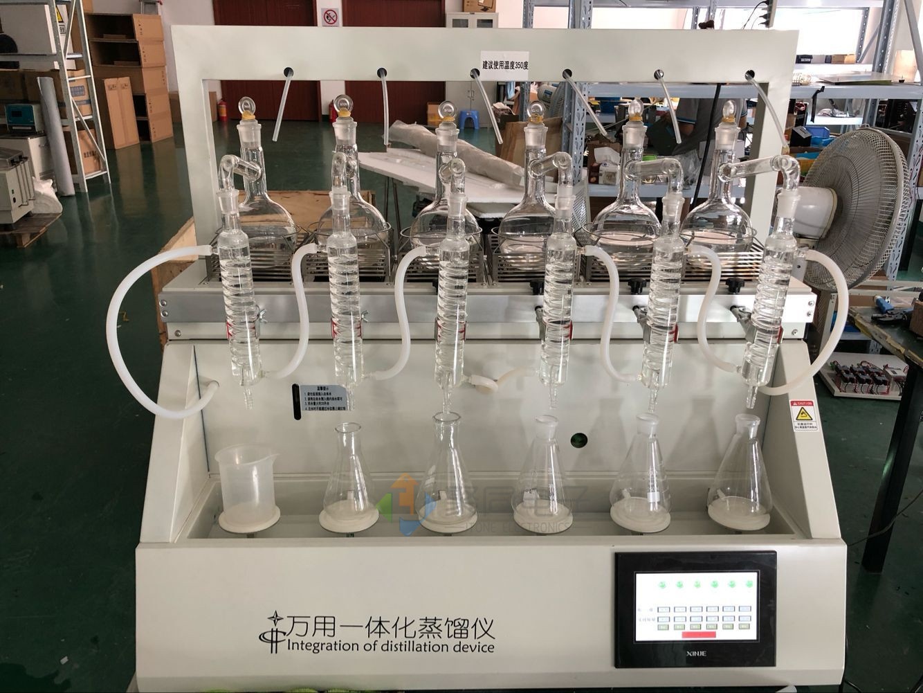 铜仁市全自动蒸馏装置JTZL-6Y中药二氧化硫蒸馏仪的图片