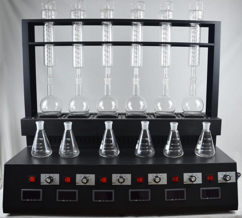 一体化蒸馏仪氨氮挥发酚二氧化硫蒸馏装置