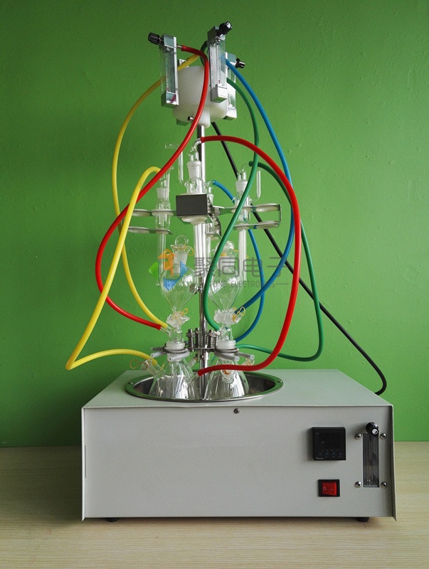 水质硫化物酸化吹气仪JT-DCY-4S的图片