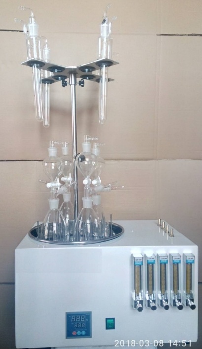 水质硫化物酸化吹气仪GGC-600的图片