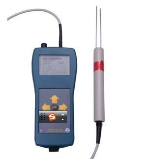 TDR土壤水分温度电导率测定仪的图片