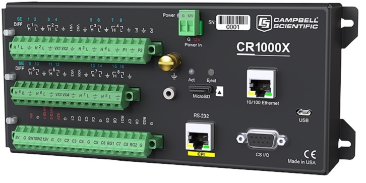 Campbell CR1000X数据采集器的图片