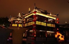 豫园商城LED景观照明改造的图片