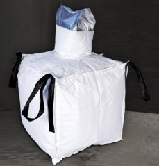 PP编织布外袋+铝箔吨袋内袋的图片