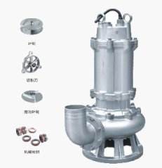 WQK/QG带铰刀切割潜水排污泵的图片