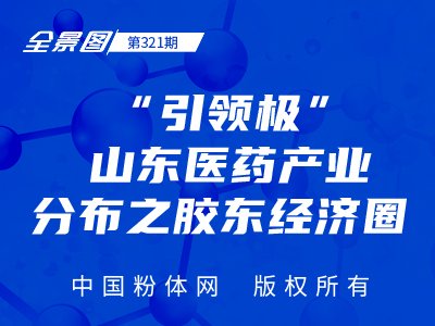 “引领极”，山东医药产业分布之胶东经济圈