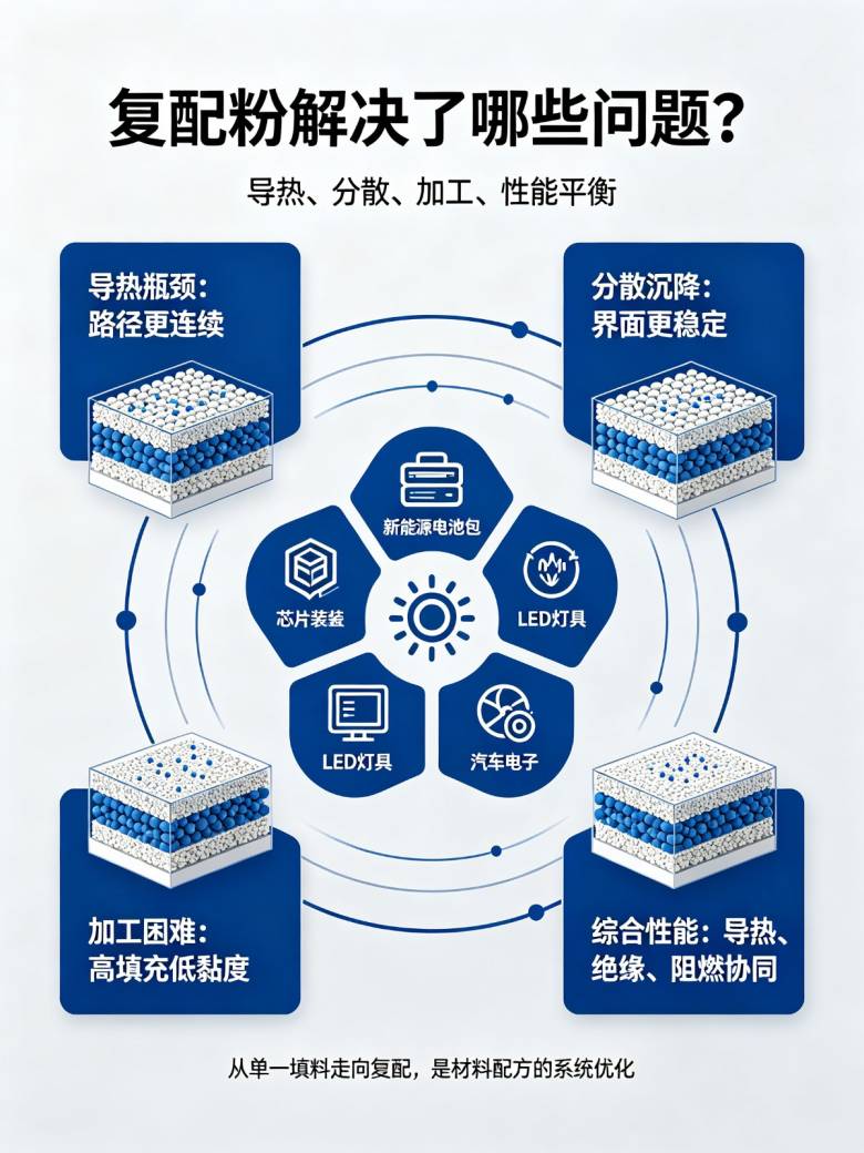 复配粉导热填料