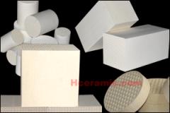 微波蜂窝陶瓷干燥定型样品的图片