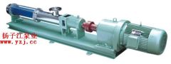螺杆泵:G型单螺杆泵配调速电机 