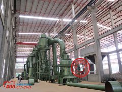 桂林大型磨粉机 鸿程纵摆式磨粉机 矿粉磨粉机的图片