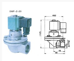 DMF-Z型直角电磁脉冲阀