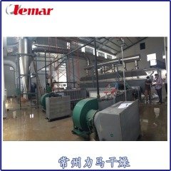 2000kg/h醋酸镍振动流化床干燥冷却机