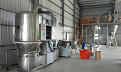 环保型高吸水性树脂烘干专用高效沸腾干燥机