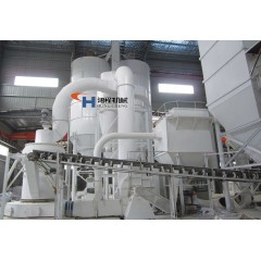 桂林鸿程HC1500中型雷蒙磨粉机矿石磨粉设备的图片