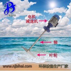 JBJ-1000 反应折桨式药剂溶解浆式潜水搅拌机