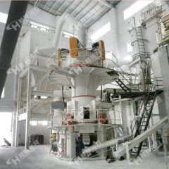 鸿程超细立式磨粉机HLMX1500超细立磨超微磨粉机产量大