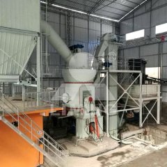 重钙粉滑石雷蒙磨粉机国产立式磨粉机重钙粉加工设备的图片