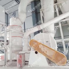 桂林鸿程矿石磨粉机HC1700大型石灰石雷蒙磨的图片