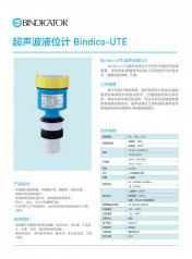 Bindico-UTE超声波液位计
