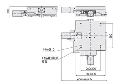 赛凡7SWA02170神象电动双轴平移台的图片