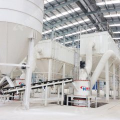 辉绿岩磨粉设备 2400目超细磨粉机 微粉磨厂的图片