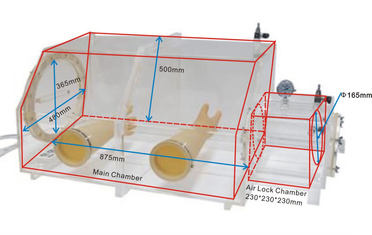 VGB-2有机玻璃手套箱的图片