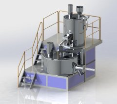 铝粉银粉铜粉镍粉高速混合邦定机粉体邦定机设备的图片