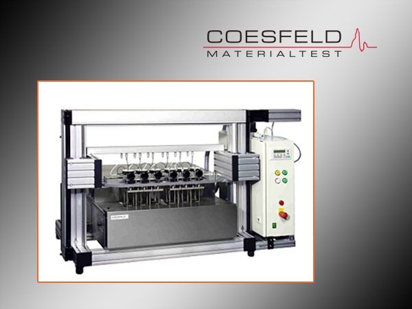 Coesfeld高加速冷却型热变形维卡试验机的图片