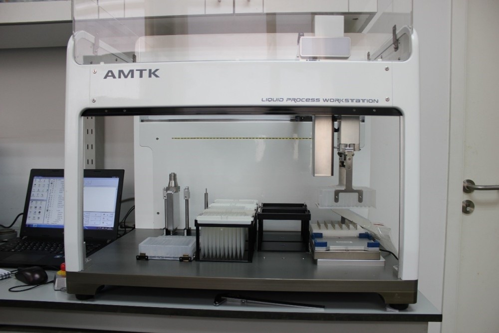 AMTK酶反应试剂模版制备自动化工作站的图片