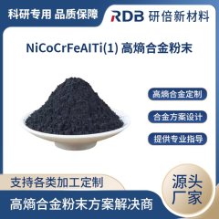 高熵合金粉末 NiCoCrFeAITi(1) 鎳鈷鉻鐵鋁鈦粉