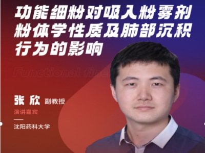 功能细粉对吸入粉雾剂粉体学性质及肺部沉积行为的影响