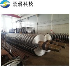發(fā)酵后豆粕空心槳葉干燥機(jī)7.5t/h