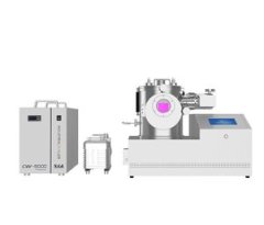 桌面型双靶磁控溅射镀膜仪不锈钢腔体的图片