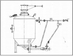 PD型泵动压悬浮气力输送系统
