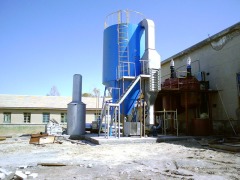 LPG-1000酒精蒸馏塔残液喷雾干燥系统的图片
