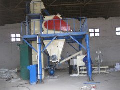 安徽60型全自动干粉砂浆成套设备 干粉砂浆生产线的图片