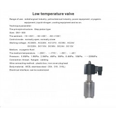 进口低温电磁阀（进口低温、冷却设备电磁阀）的图片