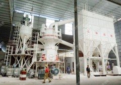 桂林鸿程HLMX系列超细立式磨粉机水泥立磨机